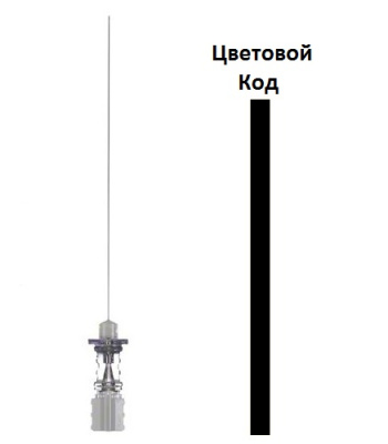 Игла спинномозговая Пенкан со стилетом 22G - 88 мм купить оптом в Новосибирске