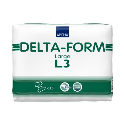 Delta-Form Подгузники для взрослых L3 купить оптом в Новосибирске
