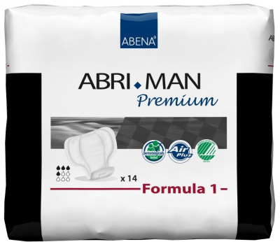 Мужские урологические прокладки Abri-Man Formula 1, 450 мл купить оптом в Новосибирске
