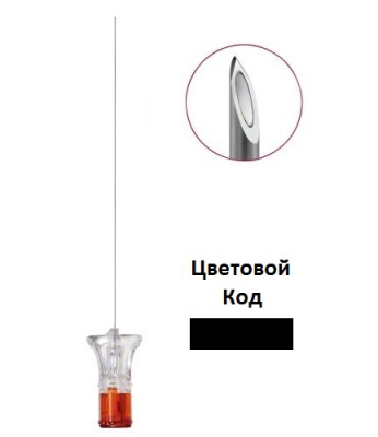 Игла спинномозговая Спинокан со стилетом новый павильон 22G - 40 мм купить оптом в Новосибирске