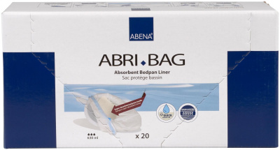 Abri-Bag Гигиенические впитывающие пакеты для судна 60x39 см купить оптом в Новосибирске